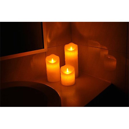 Wax LED candle LTC 17.5 cm
