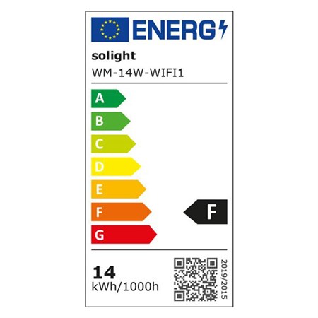 Smart LED spotlight SOLIGHT WM-14W-WIFI1 14W WiFi