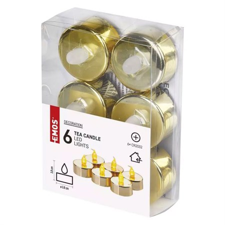 Tea LED candle EMOS DCCV13 set of 6 pcs
