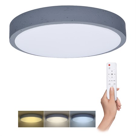 Ceiling lamp SOLIGHT WO8002 Grey 60W