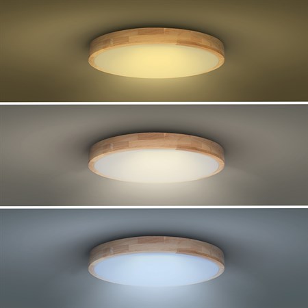 Svítidlo stropní SOLIGHT WO8009 Solid Oak 48W