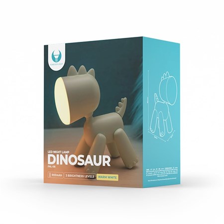 Table lamp FNL-08 Dinosaurus Green