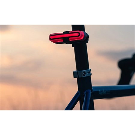 Rear bicycle light ROCKBROS REX01 brake, light, vibration sensor
