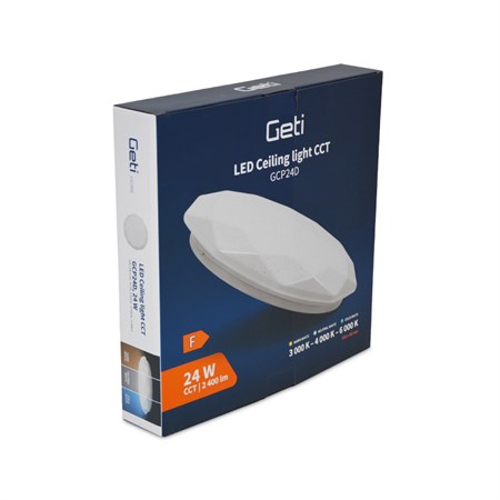 Ceiling lamp GETI GCP24D 24W CCT diamond