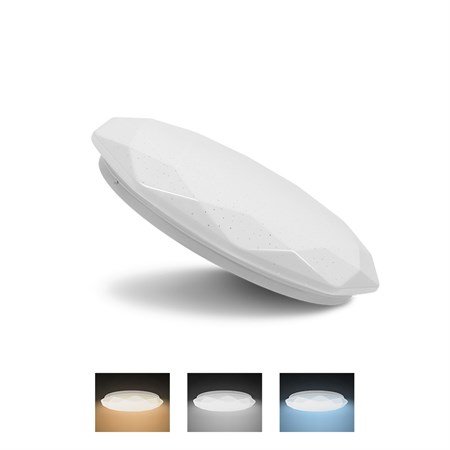 Ceiling lamp GETI GCP24D 24W CCT diamond