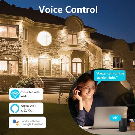 Smart LED spotlight IMMAX NEO 07809L 20W WiFi Tuya