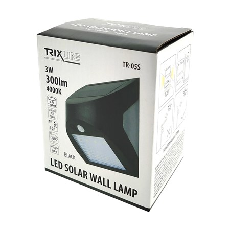 Solar luminaire TRIXLINE TR-05S PIR