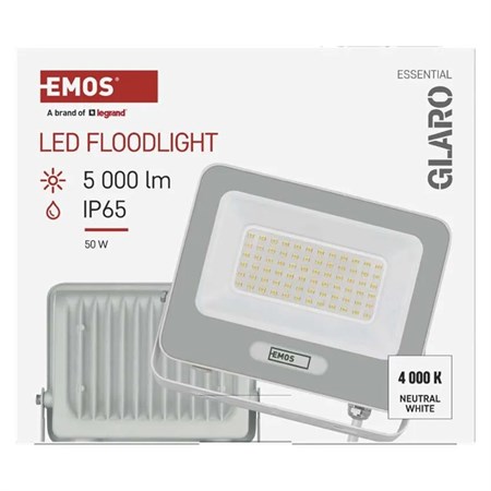 LED spotlight EMOS ZS2244W Glaro 50W