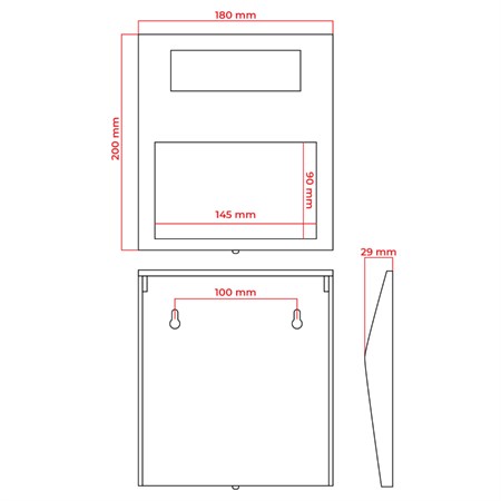 Solar luminaire DPM SBT01S with house number