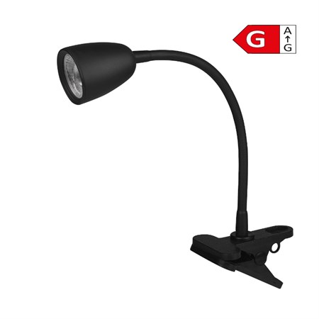 Clip-on lamp DPM R1T-4W-B 4W