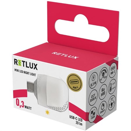 Night light RETLUX RNL 111 USB-C