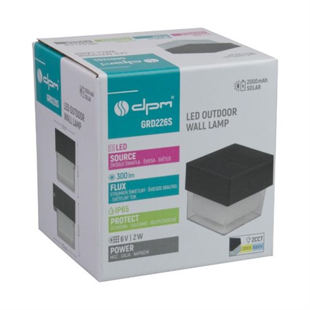 Solar luminaire DPM GRD226S