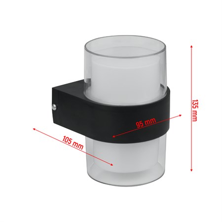 Wall lamp DPM GRD228 10W