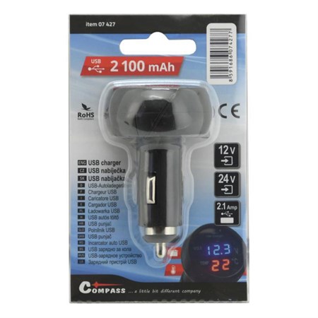 Adapter COMPASS 07427 USB 12V/24V