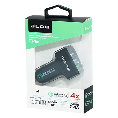 Car adapter USB BLOW 75-748