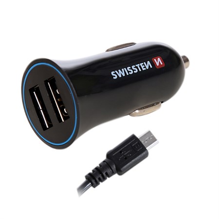Car adapter USB SWISSTEN 20110900