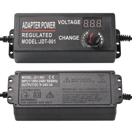 Power adapter 9-24V 3000mA HLF-001