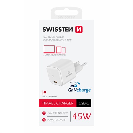 Adaptér USB SWISSTEN 1x USB-C 22037010