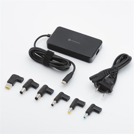 Adapter for laptops FORCELL F-Energy E856 universal 65W