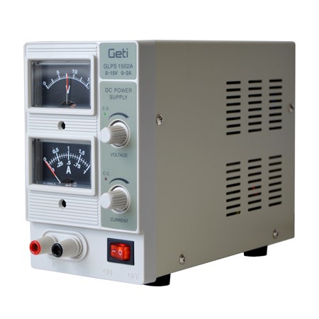 Laboratory power supply GETI GLPS 1502A  0-15V/ 0-2A