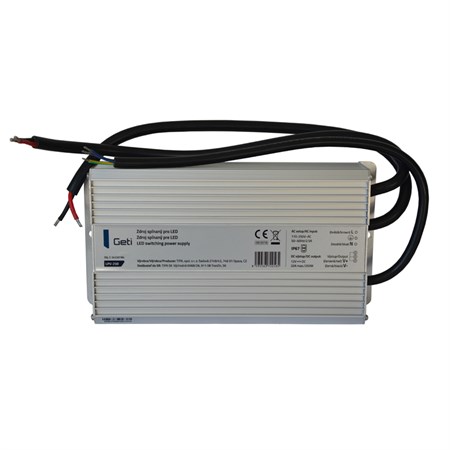 Power supply LED driver 12VDC/250W LPV-250, GETI