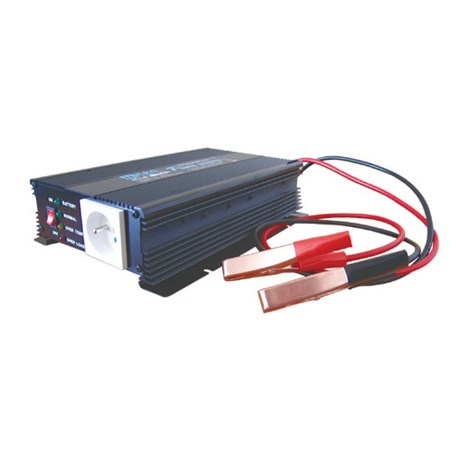 Power inverter AKOWA 12V/230V  600W CZ +battery charger max.3A