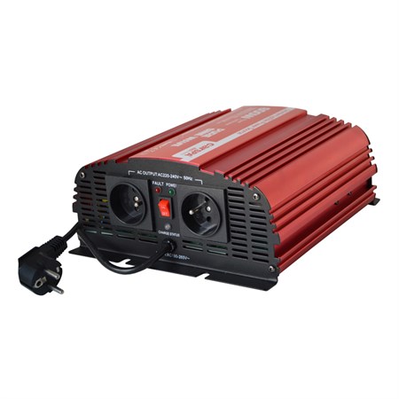 Power inverter CARSPA CPS600 12V/230V 600W pure sine wave+ UPS+ charger