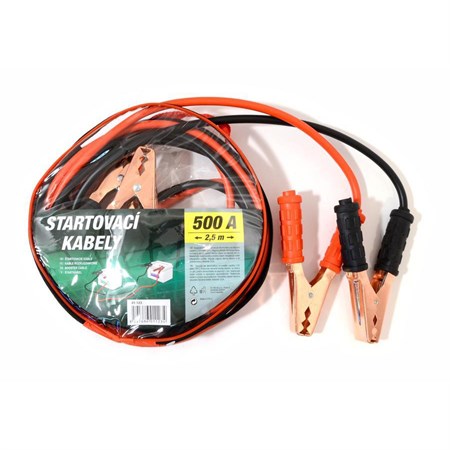 Starter cables 500A 2,5m COMPASS 01123