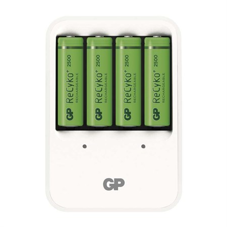 Battery Charger GP PB420 + 4xAA Recyko+ 25000