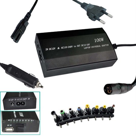 Nabíječka 240V/12-24V 100W USB PATONA PT2536