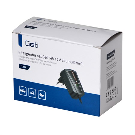 Battery charger GETI CC01A 6/12V-1A