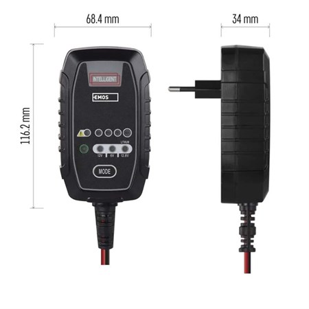 Car battery charger EMOS N1015  6/12V 0,8A