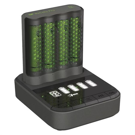 Battery charger GP Pro P461 + 4x AA ReCyko 2700 + DOCK