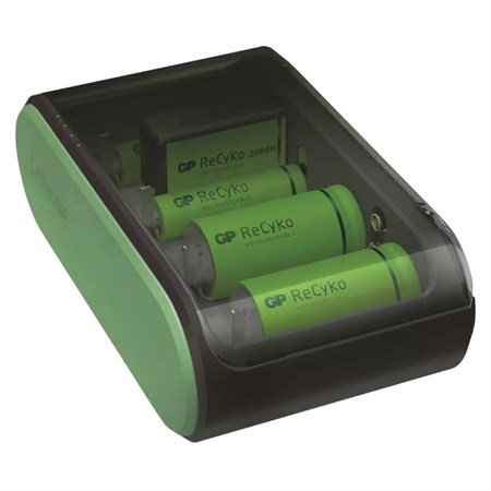 Battery charger GP B631 universal AA,AAA,C,D,9V