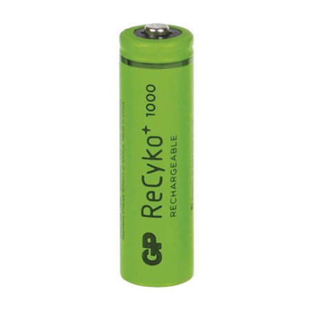 Battery AAA (R03) rechargeable 1,2V/1000mAh GP Recyko+