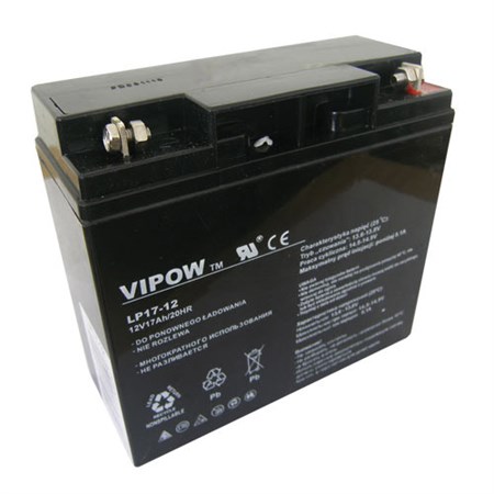 Sealed lead acid battery 12V 17Ah VIPOW