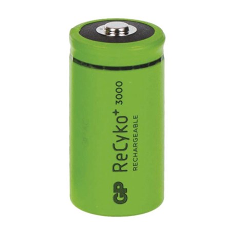 Baterie C (R14) nabíjecí 1,2V/3000mAh GP Recyko+