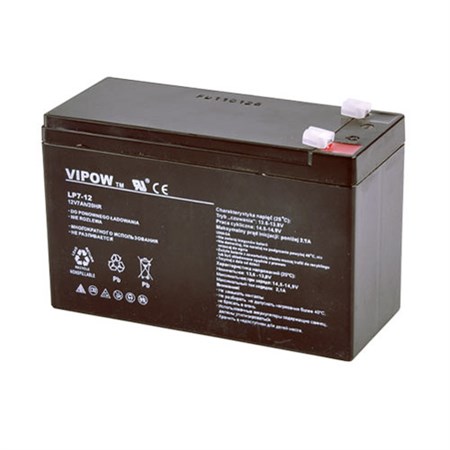 Sealed lead acid battery 12V 7.0Ah VIPOW