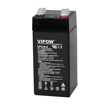 Baterie olověná  4V  4.9Ah VIPOW