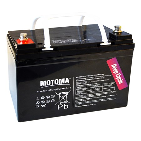 Sealed lead acid battery 12V  33Ah MOTOMA traction