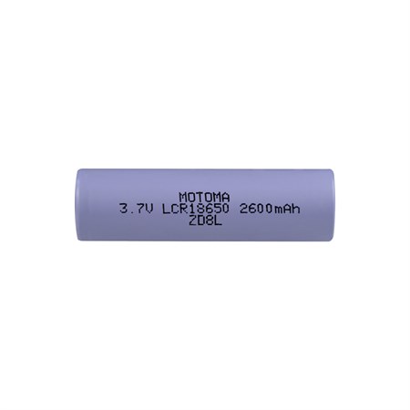 Rechargeable battery Li-Ion 18650 3,7V/2600mAh MOTOMA