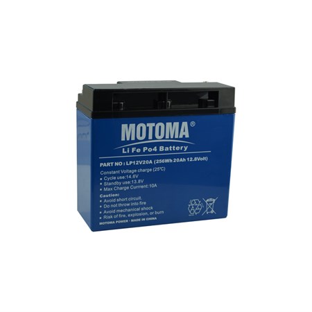 Rechargeable battery LiFePO4 12V/20Ah MOTOMA