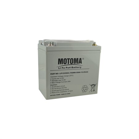 Rechargeable battery LiFePO4 12V/60Ah MOTOMA