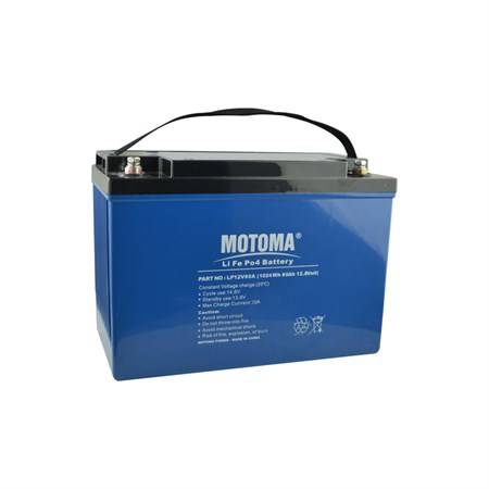 Rechargeable battery LiFePO4 12V/80Ah MOTOMA for photovoltaic