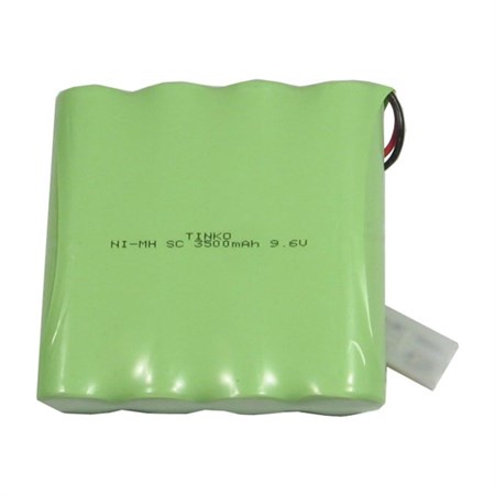 Battery rechargeable akupack Ni-MH 9,6V/3500mAh TINKO.