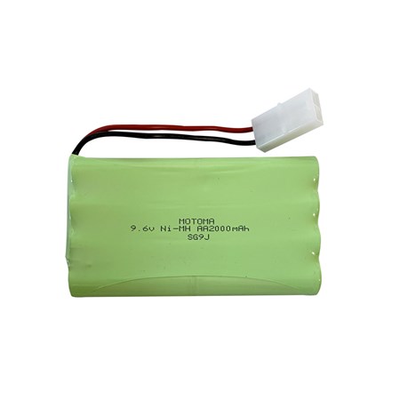 Battery rechargeable akupack Ni-MH 9,6V 2000mAh MOTOMA