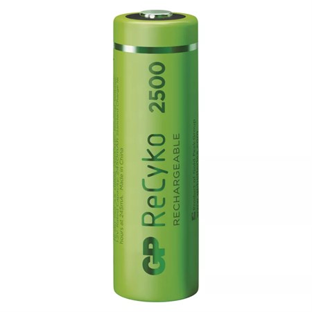 Battery AA (R6) rechargeable 1,2V/2450mAh GP Recyko  4pcs