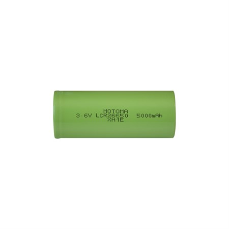 Rechargeable Li-Ion Battery 26650 3,6V/5000mAh MOTOMA
