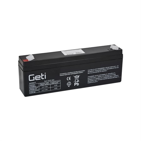 Sealed lead acid battery 12V 2.3Ah GETI