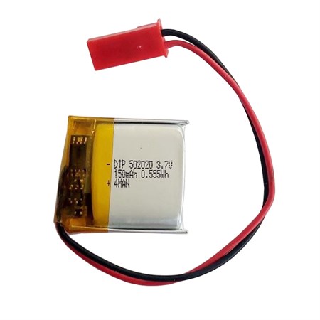 Rechargeable Li-Pol battery 3,7V/150mAh 502020 Hadex